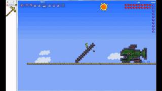Terraria - Speedbuild Golden Pickaxe