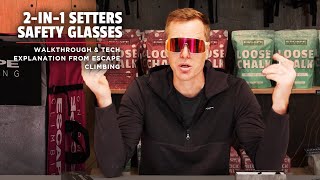Must Have Route Setting Gear! 2-in-1 Safety Glasses
