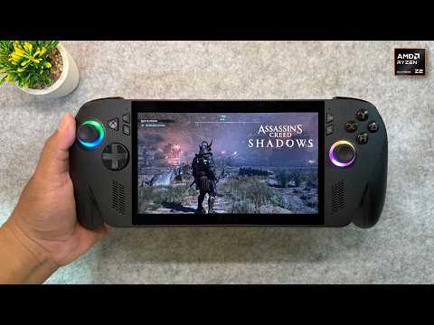 this is the best settings for Assassin's Creed Shadows on ROG Xbox Ally X | FSR 3 Frame Generation
