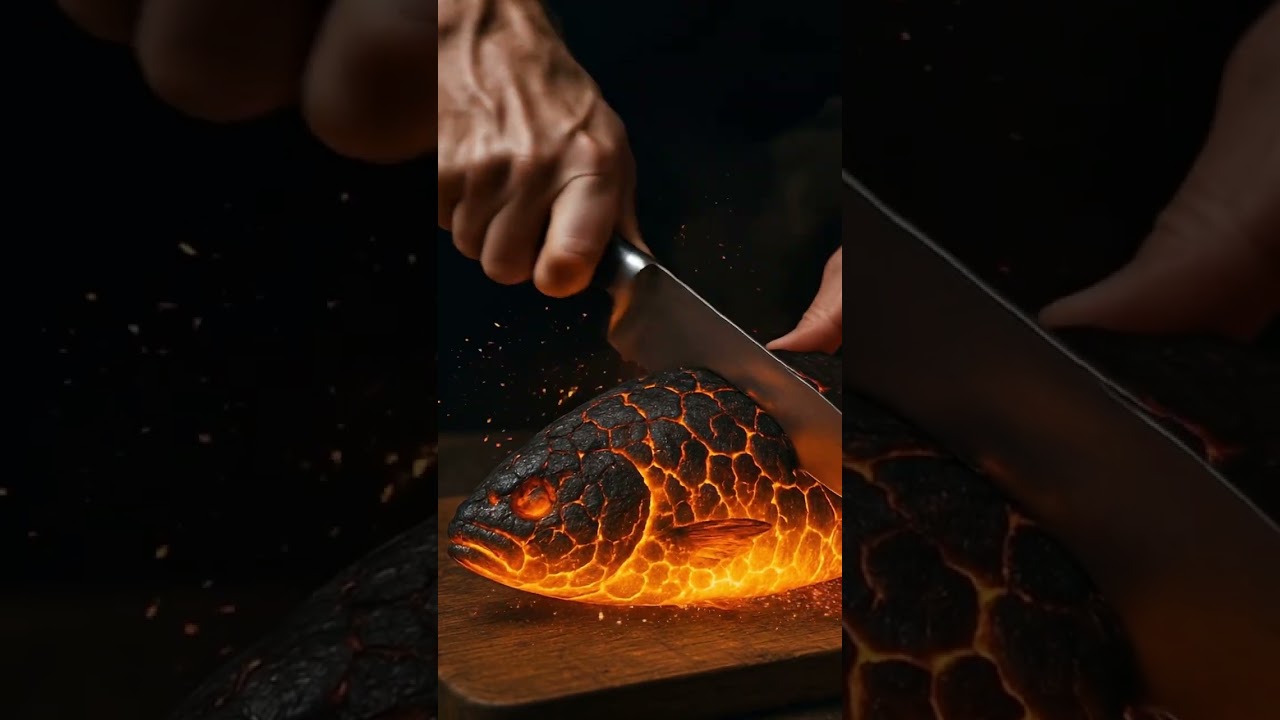 Cutting Fire Fish 🐠