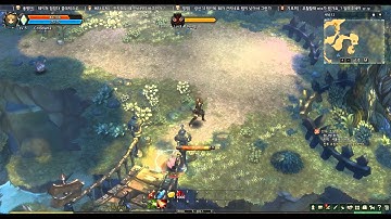 Tree of Savior CBT Archer Field Leveling, Some Graphic Bugs