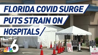 Surge of COVID Puts Strain on Hospitals