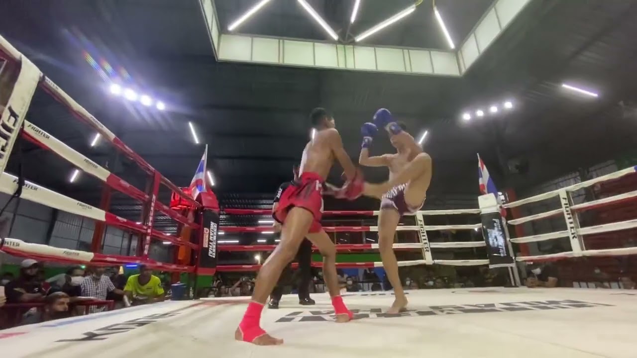 Jui muay thai fight Rawai Boxing Camp phuket 🥊