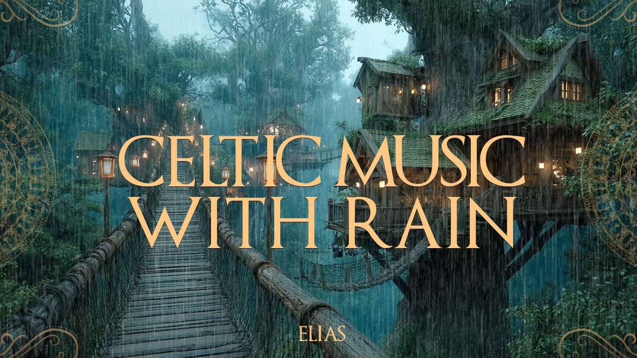 Celtic Medieval Storm Ambience – Traditional Folk Instrumental Music – Study & Calm Focus