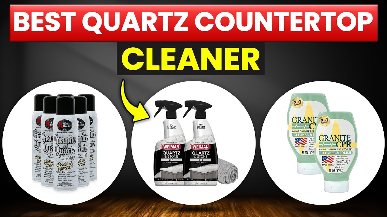 Лучшее средство для чистки кварцевых столешниц (Rock Doctor, Weiman Quartz и CPR Granite Cleaner)