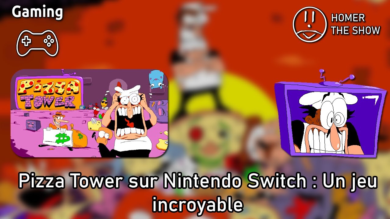 Jeu Pizza Tower Pour Nintendo Switch - Version Européenne Multilingue (FR/EN/DE/ES/IT/PT) Neuve Sous Scellé