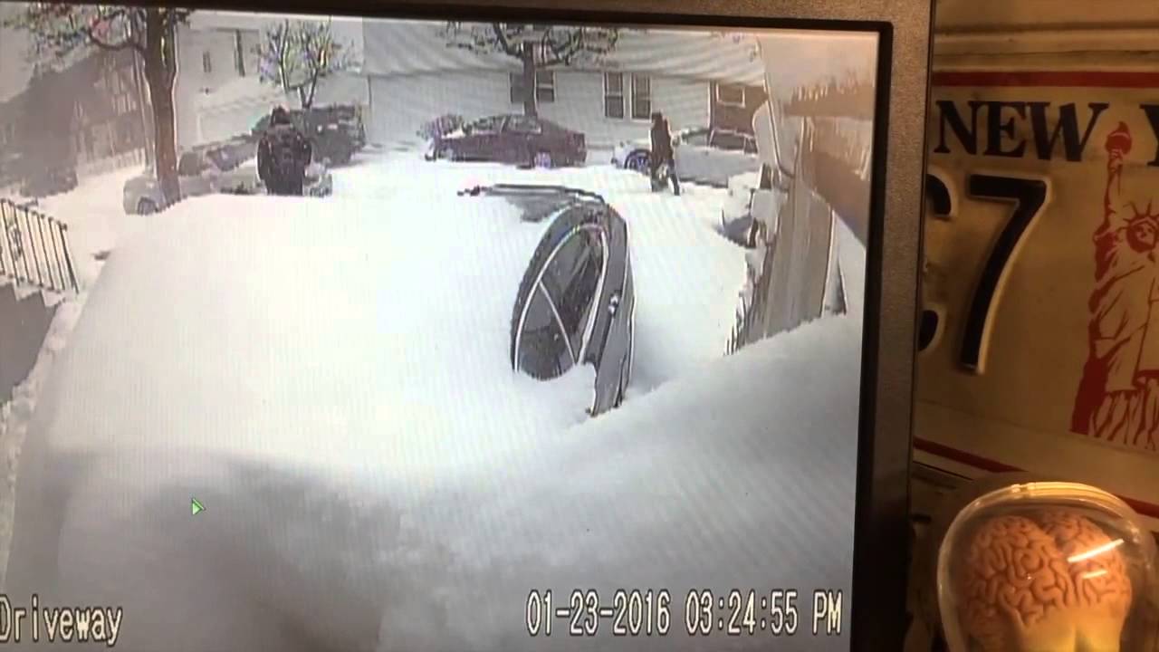 Blizzard of 2016 New York time lapse - YouTube