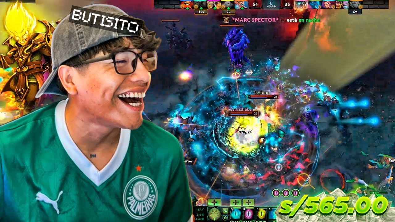 Buti JUEGA Con Su INVOKER MID Y TERMINA SORPRENDIENDO 😂