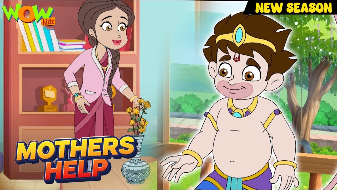 Mothers help | Selfie with Bajrangi | Full Episode | Season 01 | Animation kids WowKidz 