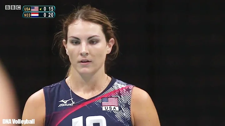 vs    2016 Kelly Murphy vs Netherlands volleyball ...