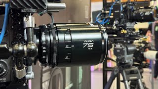 XELMUS AURA 2x Anamorphic Lenses First Look at Cine Gear 2025