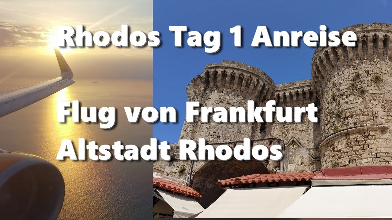 Rhodos Tag 1 Anreise