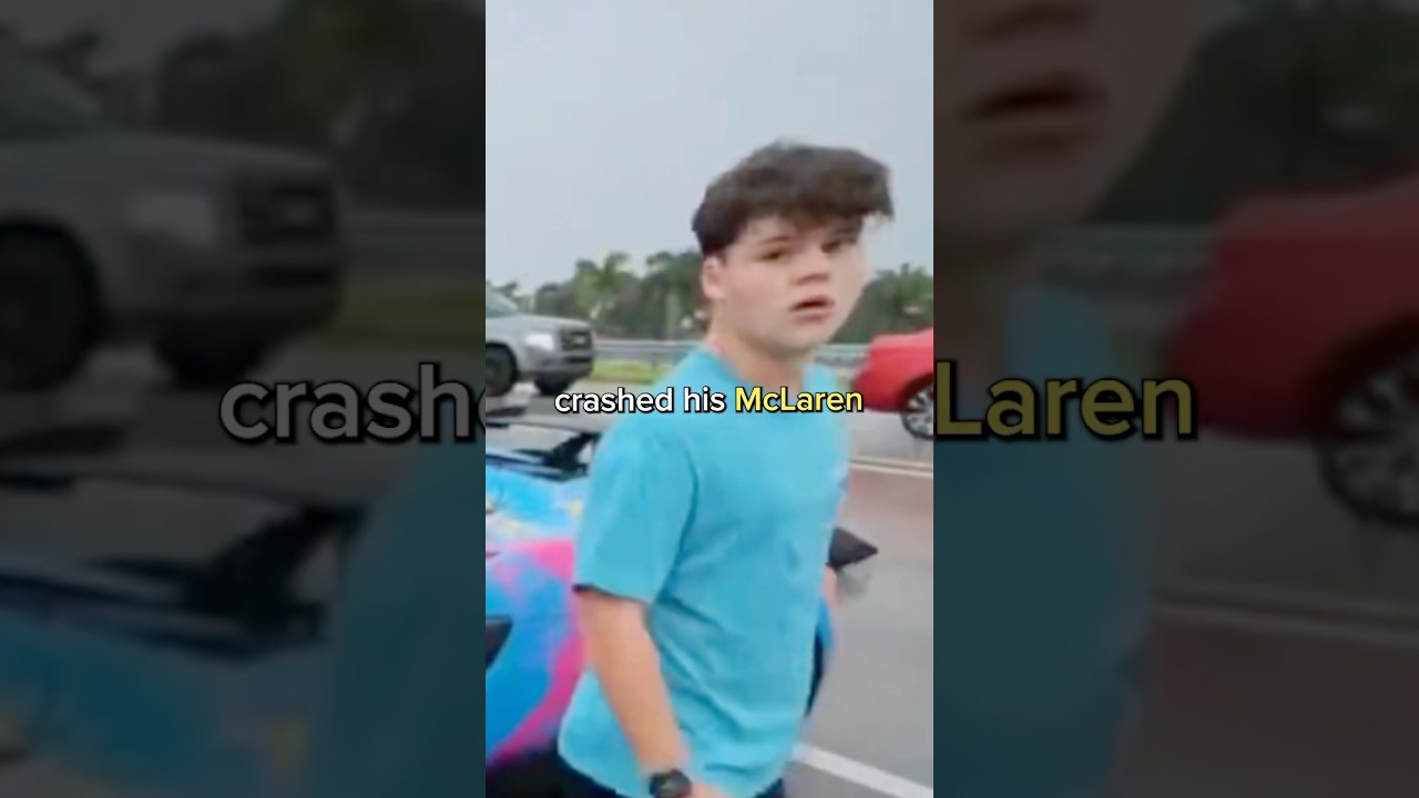 This YouTuber Crashed His Car Live in Front of 180,000 People 😳 