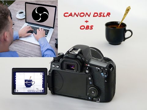 How I used my Canon EOS 70D DSLR as PC webcam using EOS Webcam utility easily  to get a better view