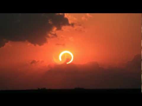 Annular Solar Eclipse May 20, 2012 ((((  SUNSET  ))))