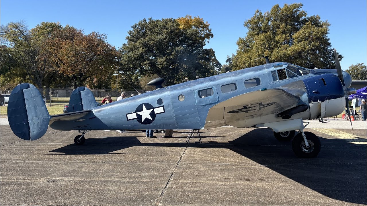 Beechcraft RC-45J Expeditor "BOB" N4207 Ride