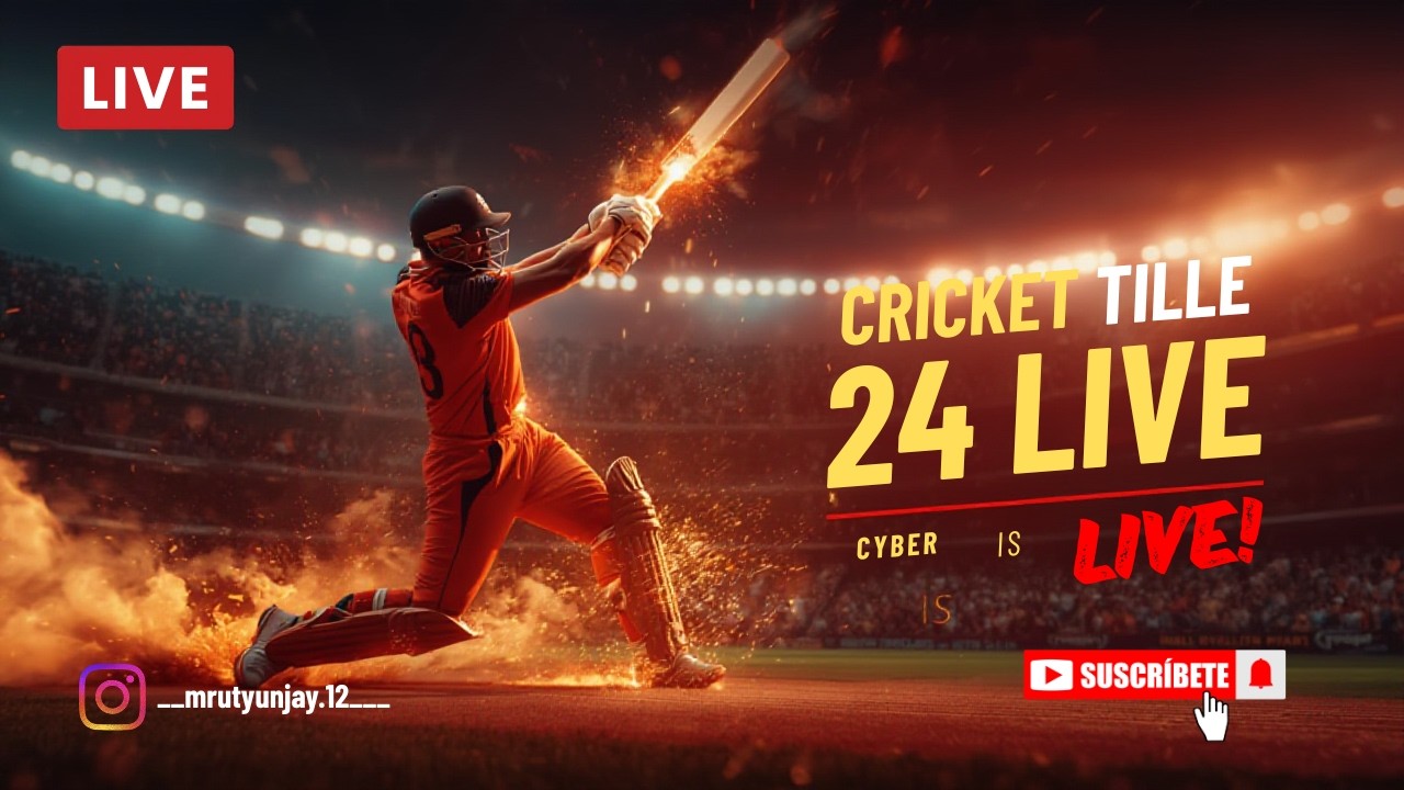 REAL CRICKET 24 LIVE 🔴 | Intense Match Gameplay + Insane Sixes! 🏏🔥