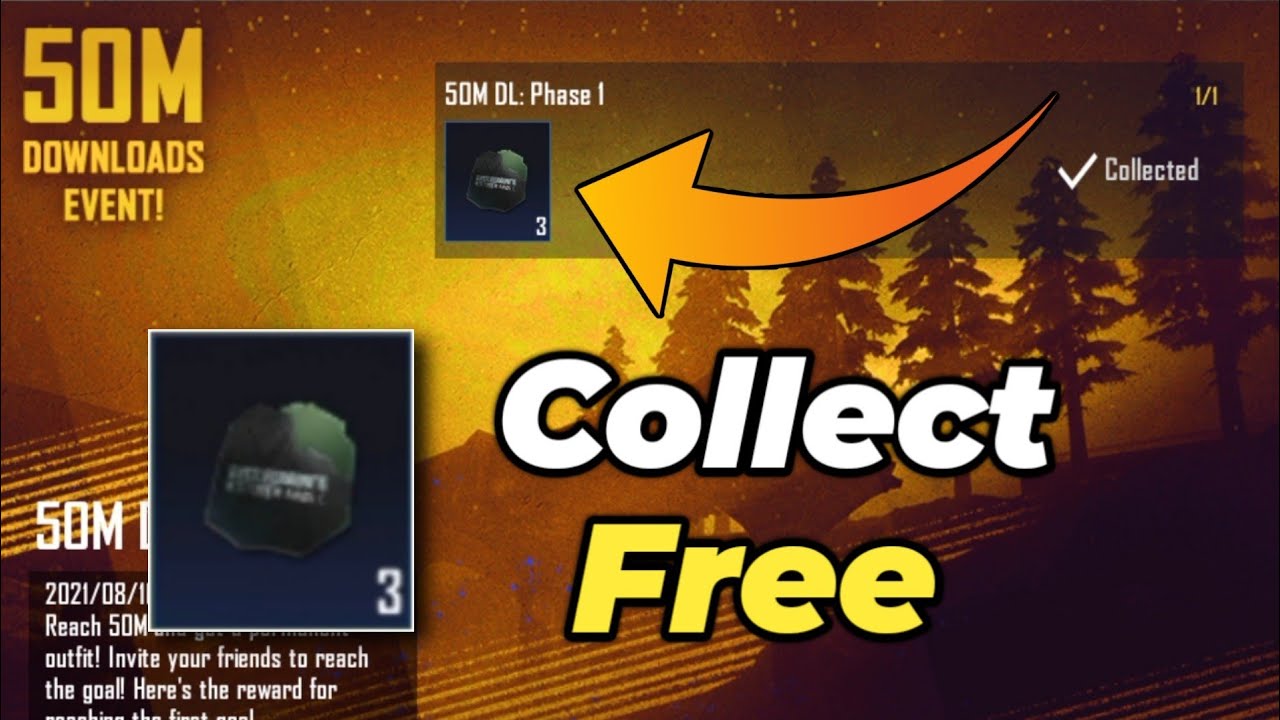 Get 3 Free Supply Coupon Scraps | 50 M Downloads Phase 1 BGMI Reward