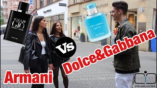 Acqua di Gio profumo vs Dolce&Gabbana light blue eau intense | fragrance test