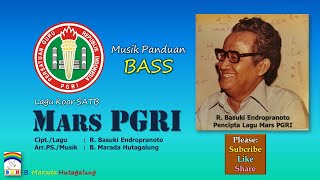 Musik Panduan untuk BASS | Koor | MARS PGRI | SATB