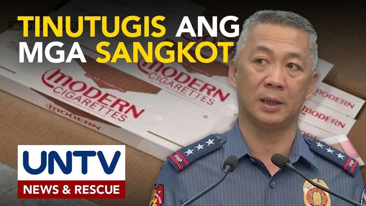 Mga sangkot sa pagpuslit ng P1.1-bilyong sigarilyo sa Batangas, tinutugis ng PNP