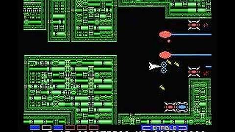 MSX - Nemesis/Gradius 2 Level 7 from scratch Clear