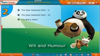 The Dear Departed Part 2 - Wit and Humour, Class 10 English | SSC