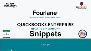 Negative Inventory Listing Report in QuickBooks Enterprise - Managing Negative Inventory