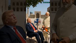 Trumps Nap Ruined By Modis Chainsaw Tariff Fan Comedy