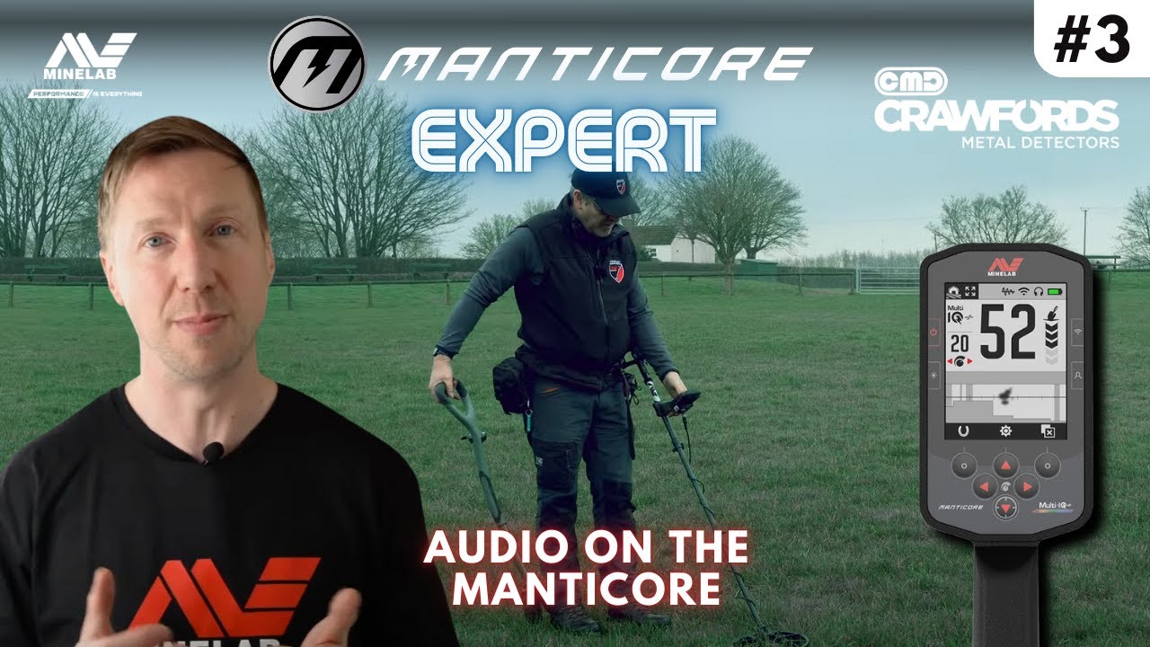 Minelab Manticore Expert Series — аудио на Manticore