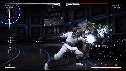 MKX Raiden Combo you’ve probably never seen before 60%