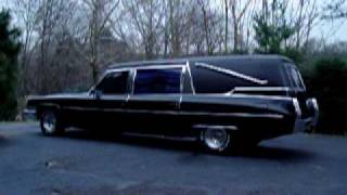 1973 Cadillac Hearse Running