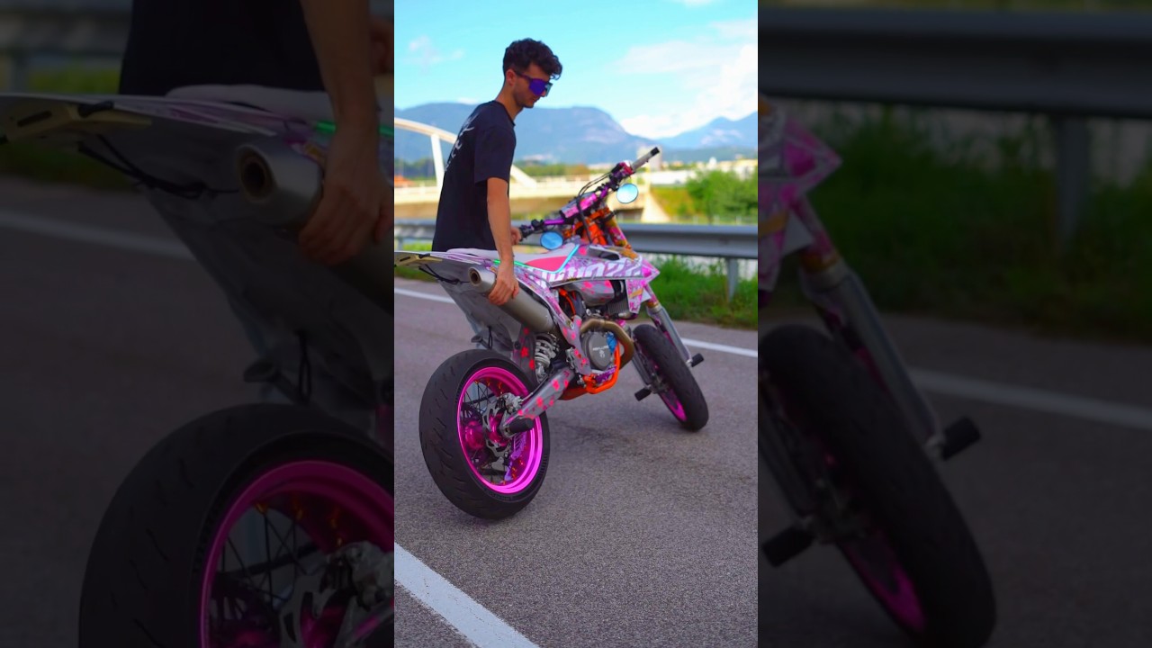 Supermoto ❤️‍🔥 #ktm #bike #supermoto