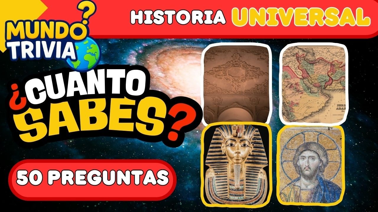 🤯 Imperios legendarios: solo los más sabios pasan este reto histórico 🏺📜 | 50 preguntas Mundo Trivia