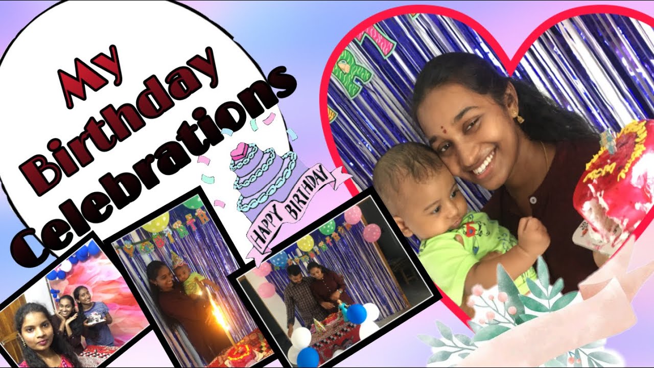 My little birthday 🍰 with 3 surprises....../simple decoration/full day