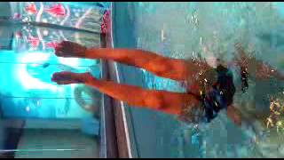 Beautiful Underwater Handstand