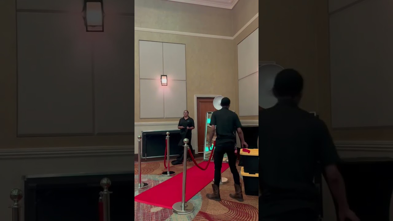 Ever Wondered What the MirrorMe Photobooth Setup Looks Like? | Time-Lapse