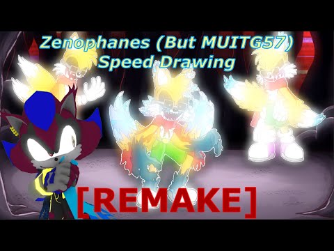 [REMAKE] FNF Sonic.EXE Phase 1-3 but MUI Tailsgunner57 instead SPEED DRAWING