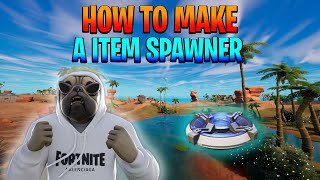 How To Make A Item / Gun Spawner In Fortnite Creative