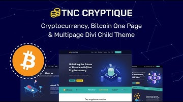 Divi Child Theme For Cryptocurrency - TNC Cryptique
