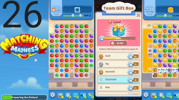 Matching Madness: Match 3 Puzzle games. Level 95 - 96 #tinytacticsgames