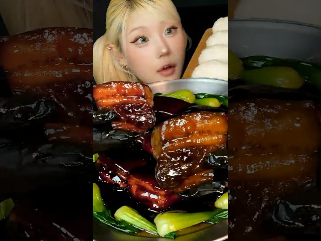 사르르 녹는 동파육 솜사탕..❤️고소한 버터주먹밥 & 불닭주먹밥까지! 먹방 ASMR | MELT-IN-YOUR-MOUTH BRAISED PORK BELLY MUKBANG