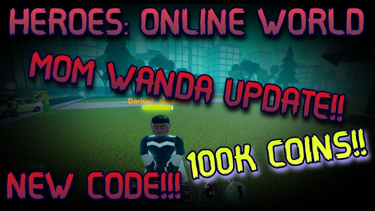 HEROES: ONLINE WORLD- NEW 100K COINS & SKIN CODE/UPDATES!!! 