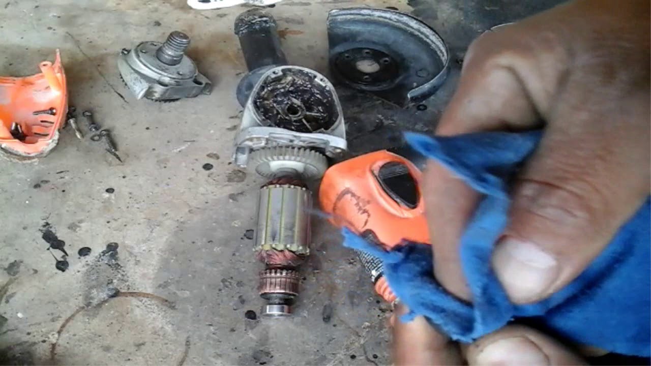 Que Es Ruliman Còmo cambiar un ruliman de una amoladora/How to change a ruliman of a ...