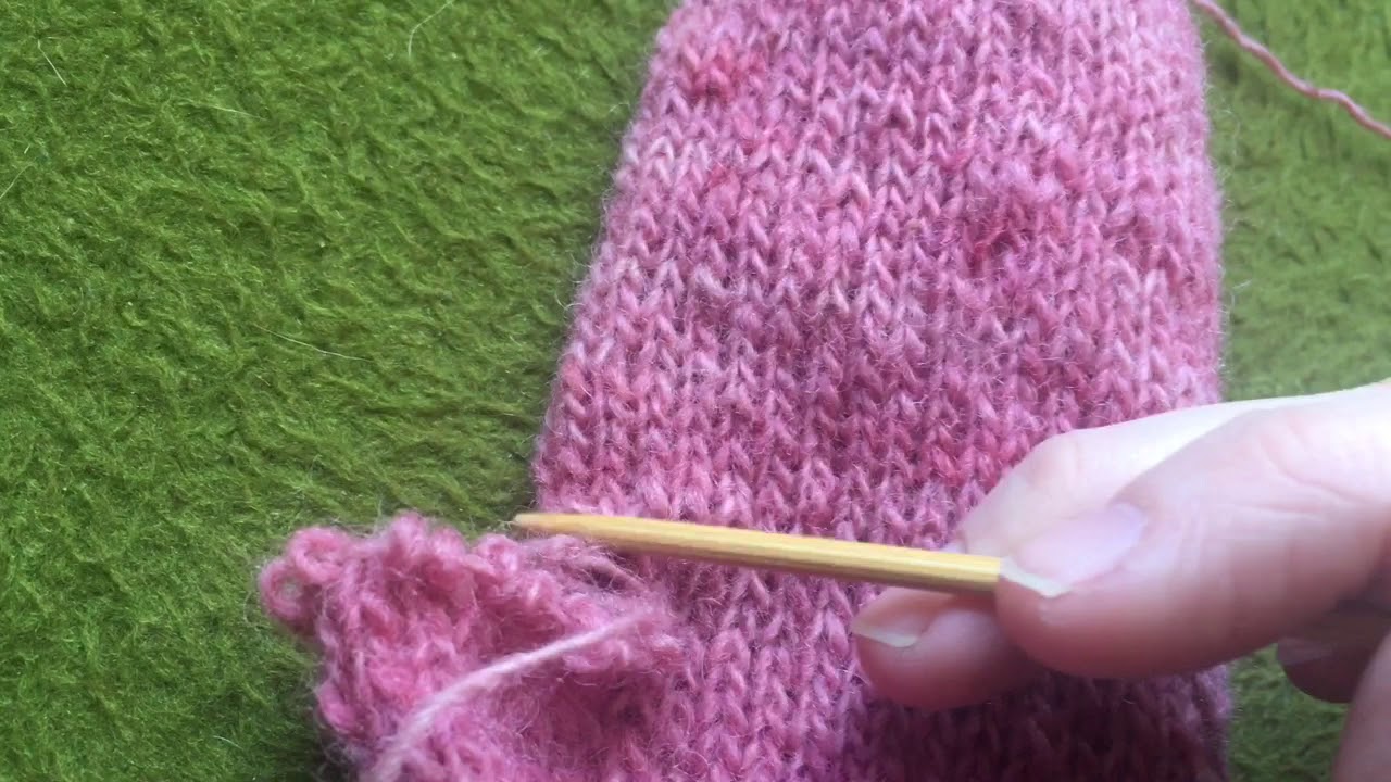 Fluffy Pink Knit Mittens YouTube