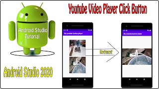 Button click on Youtube video in Android Studio | Youtube video player in android studio Button click on Youtube video in Android Studio | Youtube video player in android studio