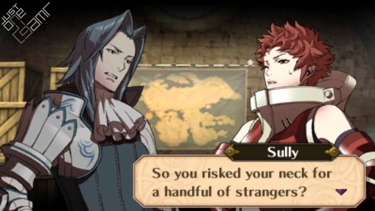 Fire Emblem Awakening Virion & Sully Support Conversations YouTube