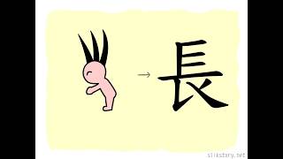 漢字的故事 : 長
「長」字描繪一個頭髮不短的人。頭髮會隨着年齡增大而發育,故「長」字除了解作距離大,亦有年紀大之意。 漢字的故事 : 長
