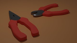365 Days of Blender - #14: Pliers (Tool Week) screenshot 3