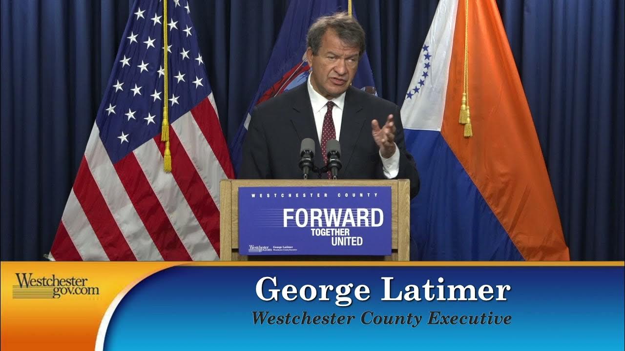 Following his ReElection for Westchester County Executive, Latimer